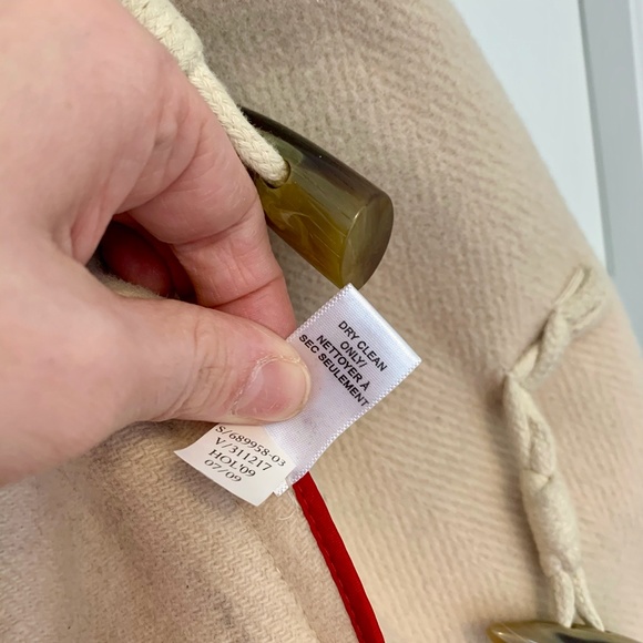 Cream Banana Republic Toggle Coat - Picture 10 of 10